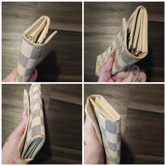 Louis Vuitton Damier Azur Sarah Wallet - Picture 10 of 11